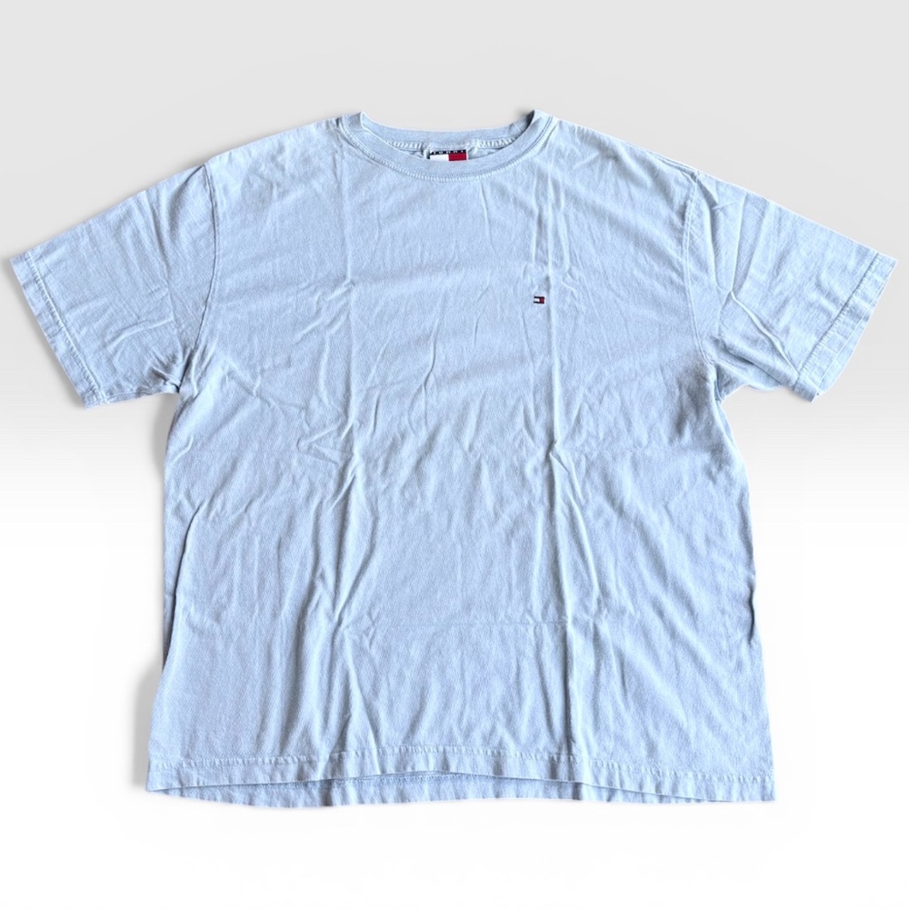 Tommy Hilfiger 2004 Vintage Tee Men’s M Blue Y2K Preppy Streetwear